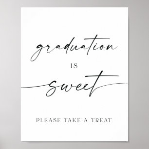 Poster Graduação É Doce Por Favor Tome Um Sinal De Tratam
