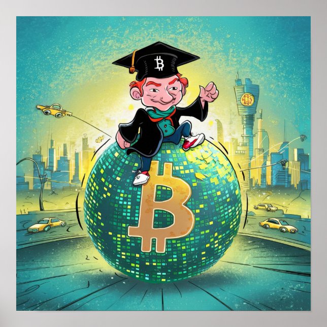 Poster Graduação em Bitmoney (Frente)