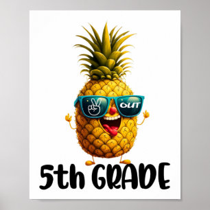 Poster Graduação Engraçada De 5 Grau De Paz Do 5 Grau