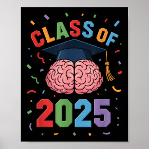 Poster Graduação Funny Brain Cl De Formando 2025