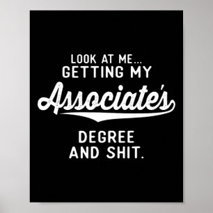Poster Graduação lhe dá o título de Ociate