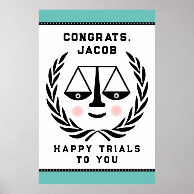 Poster Graduação na Faculdade de Direito (Frente)