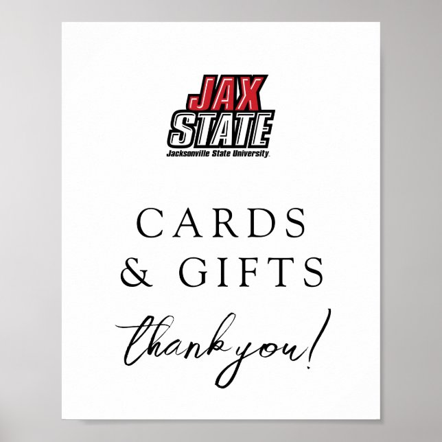 Poster Graduação na Jacksonville State University (Frente)