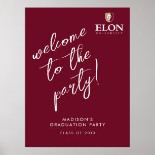 Poster Graduação na Universidade Elon