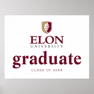 Poster Graduação na Universidade Elon