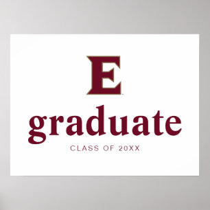 Poster Graduação na Universidade Elon