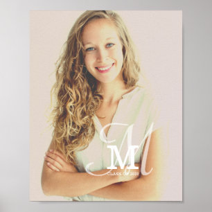 Poster Graduação Personalizada de Fotos de Ano da Classe 