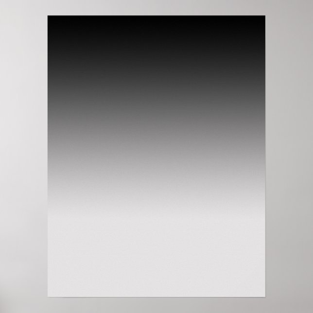 Poster Graduada de Preto para Cinza para Fotografi (Frente)