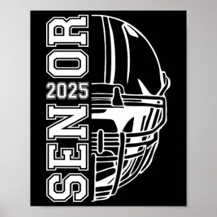 Poster Graduado Senior Cl De 2025 Graduação Futebol Ameri
