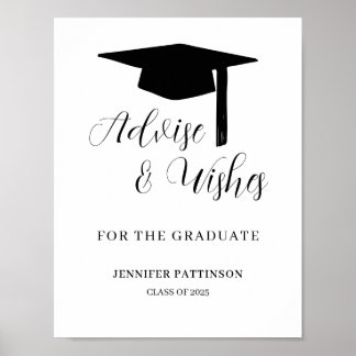 Poster Graduation Advise & Wishes Graduate