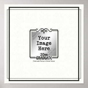 Póster Graduation Autograph Keepsake Print
