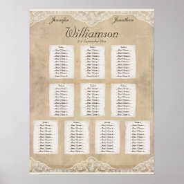 Póster Gráfico 3 de Canvas, Parede de Papel e Lugar