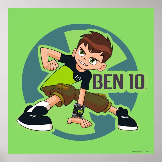 Poster Gráfico Ben Tennyson Omnitrix (Frente)