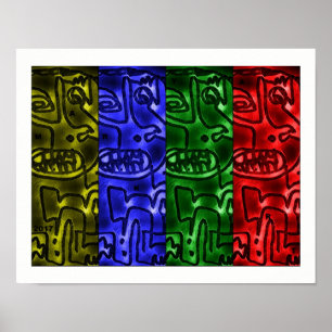 Póster Gráfico contemporâneo moderno de PL#1030295