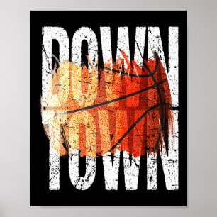 Poster Gráfico de 3 pontos de basquetebol com tiro - Cent