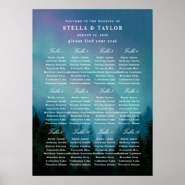 Poster Gráfico de Assentos Aurora