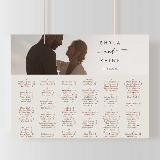 Poster Gráfico de Assentos de Imagens do Creme Boho Chic  (Criador carregado)