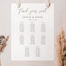 Gráfico de Assentos de mesa do Script de Sage Eleg