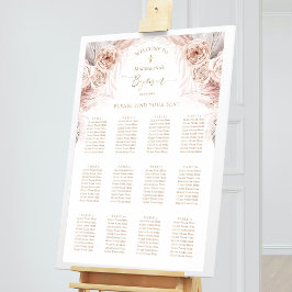 Poster gráfico de assentos do batismo flores