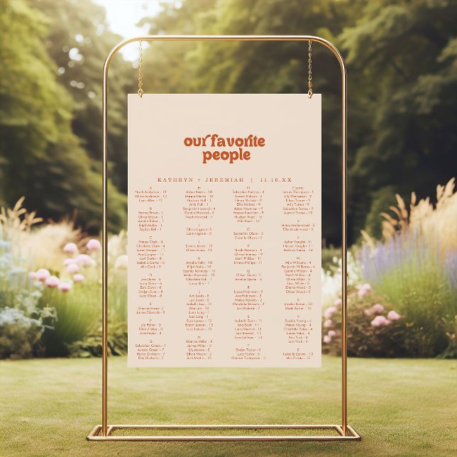 Poster Gráfico de Assentos Imprimível Formal Simples Terr (Criador carregado)