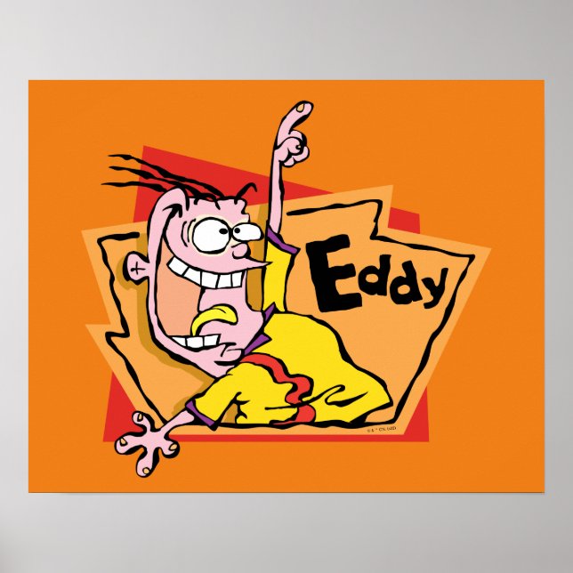 Poster Gráfico de Caracteres Eddy (Frente)