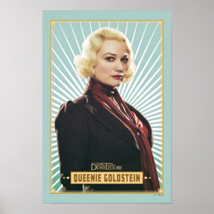Poster Gráfico de Caracteres Queenie Goldstein