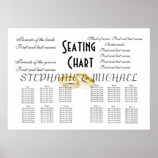 Poster Gráfico de Casamento
