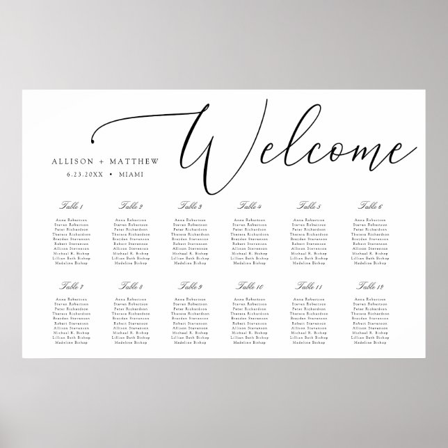 Poster Gráfico de Casamento (Frente)