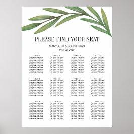 Póster Gráfico de Casamento de Casamento com Molercola Ve