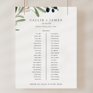 Poster Gráfico de Casamento de Mesa de Banquete Moderno