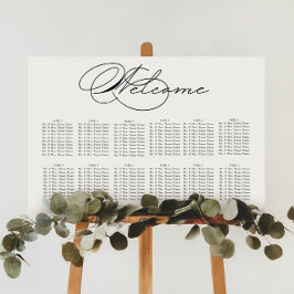 Poster Gráfico de Casamento de Tipografia Luxuosa