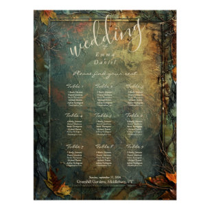 Póster Gráfico de Casamentos de Hobbiton Haven