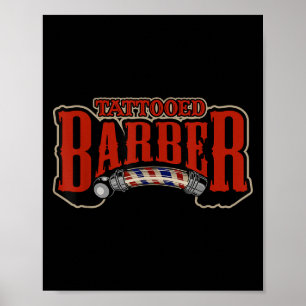 Poster Gráfico de Citação de Barber de Haircut de Barber