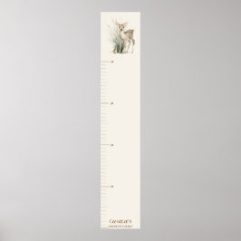 Poster Gráfico de Crescimento de Cervo da Floresta Person