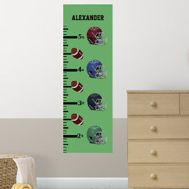 Poster Gráfico de Crescimento do Futebol