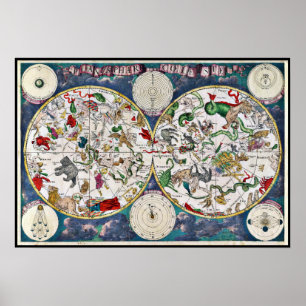 Poster Gráfico de estrelas