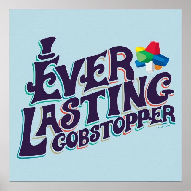 Poster Gráfico de Gobstopper Everduradouro (Frente)