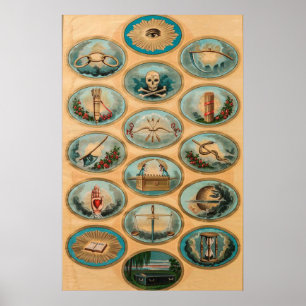 Poster Gráfico de Graus Emblemáticos de Fluxos Odd