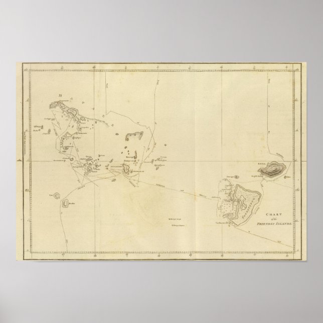 Poster Gráfico de Ilhas Amigáveis (Frente)