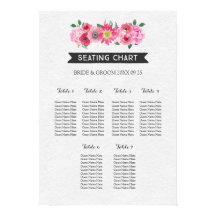 Gráfico de Mesas com Vintage Floral Vintage 6