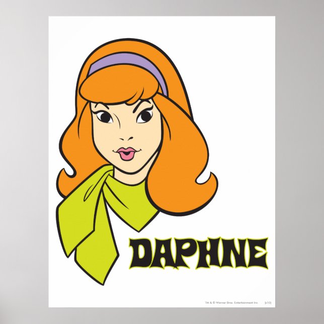 Póster Gráfico de nome Daphne (Frente)