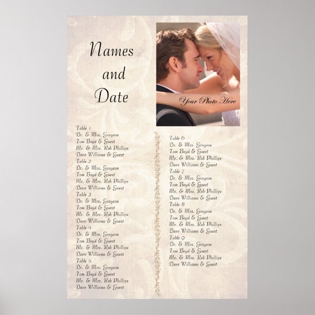 Póster Gráfico de Recepção (Frente)