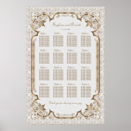 Poster Gráfico de Seções por Deco do Excelente Branco Dou