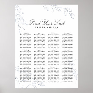 Poster Gráfico de Sentados de Casamento de Toneladas de J