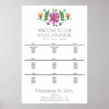 Gráfico de Sentos do Logotipo de Casamento Rosa-Fl