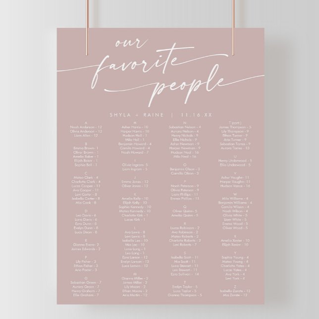 Poster Gráfico de Sentos Impressáveis Pink Rosa Dusty Chi (Criador carregado)