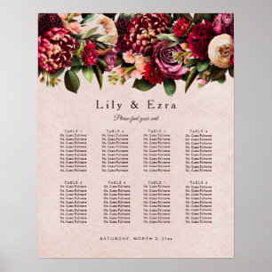 Poster Gráfico de Seposição do Blush