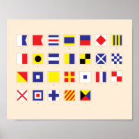 Gráfico de Sinalizador Náutico