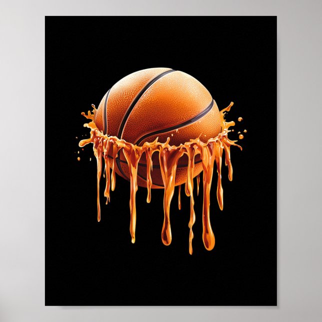 Poster Gráfico de Sketll Drip (Frente)