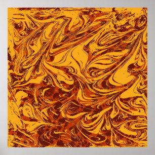 Poster Gráfico de Textura de Vintage com Grunge de Fundo 